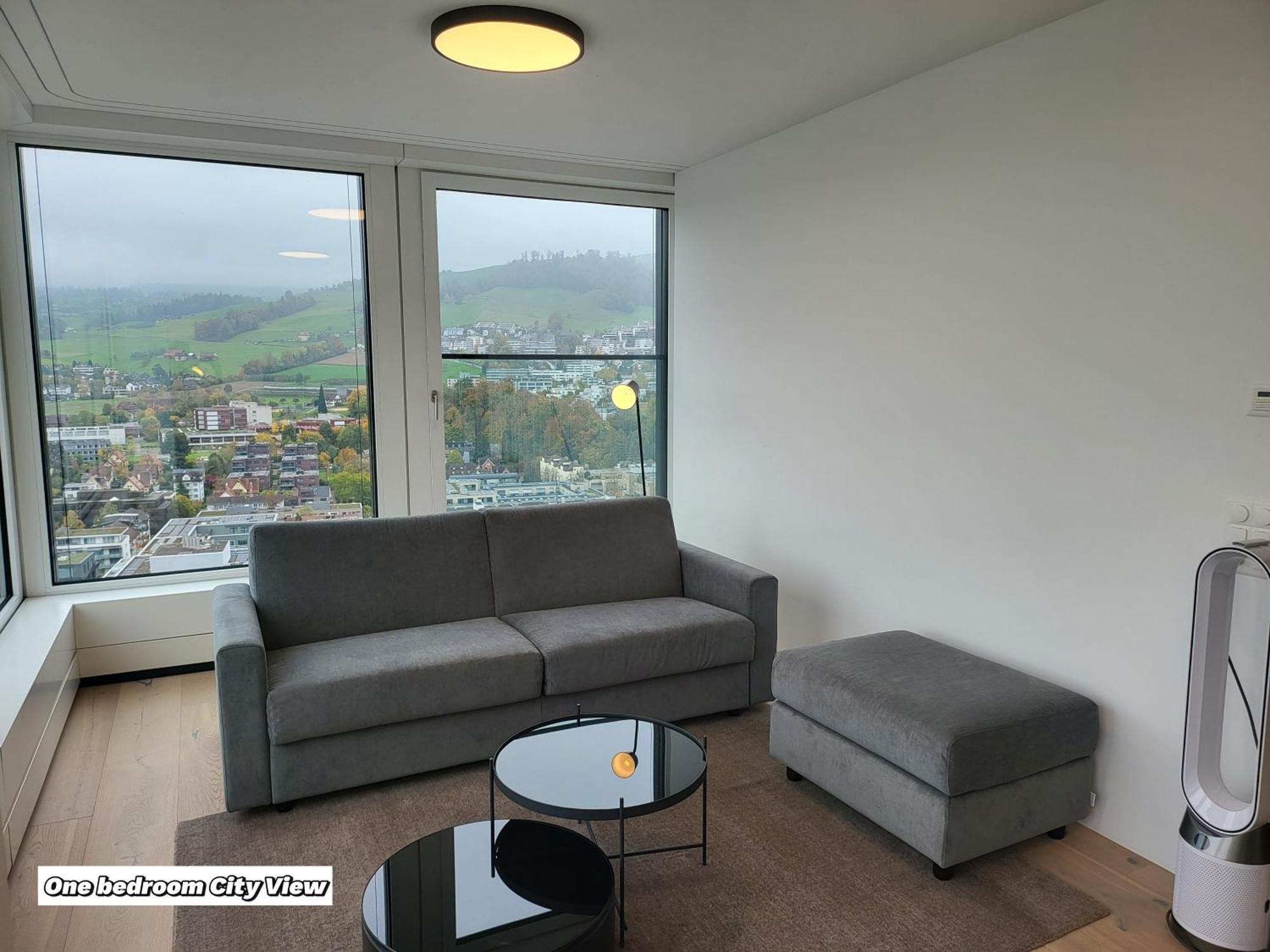 Park Tower City View Apartments Zug Exterior photo