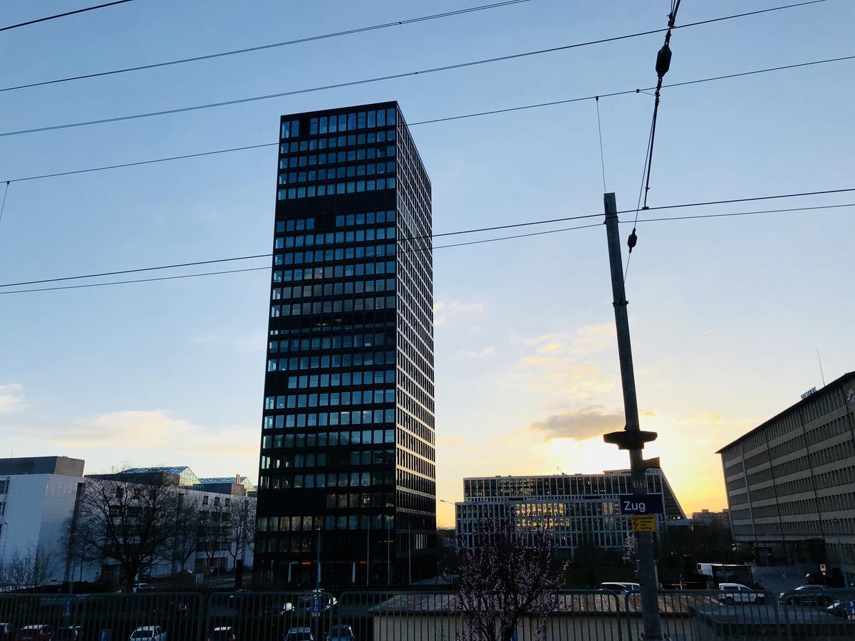 Park Tower City View Apartments Zug Exterior photo