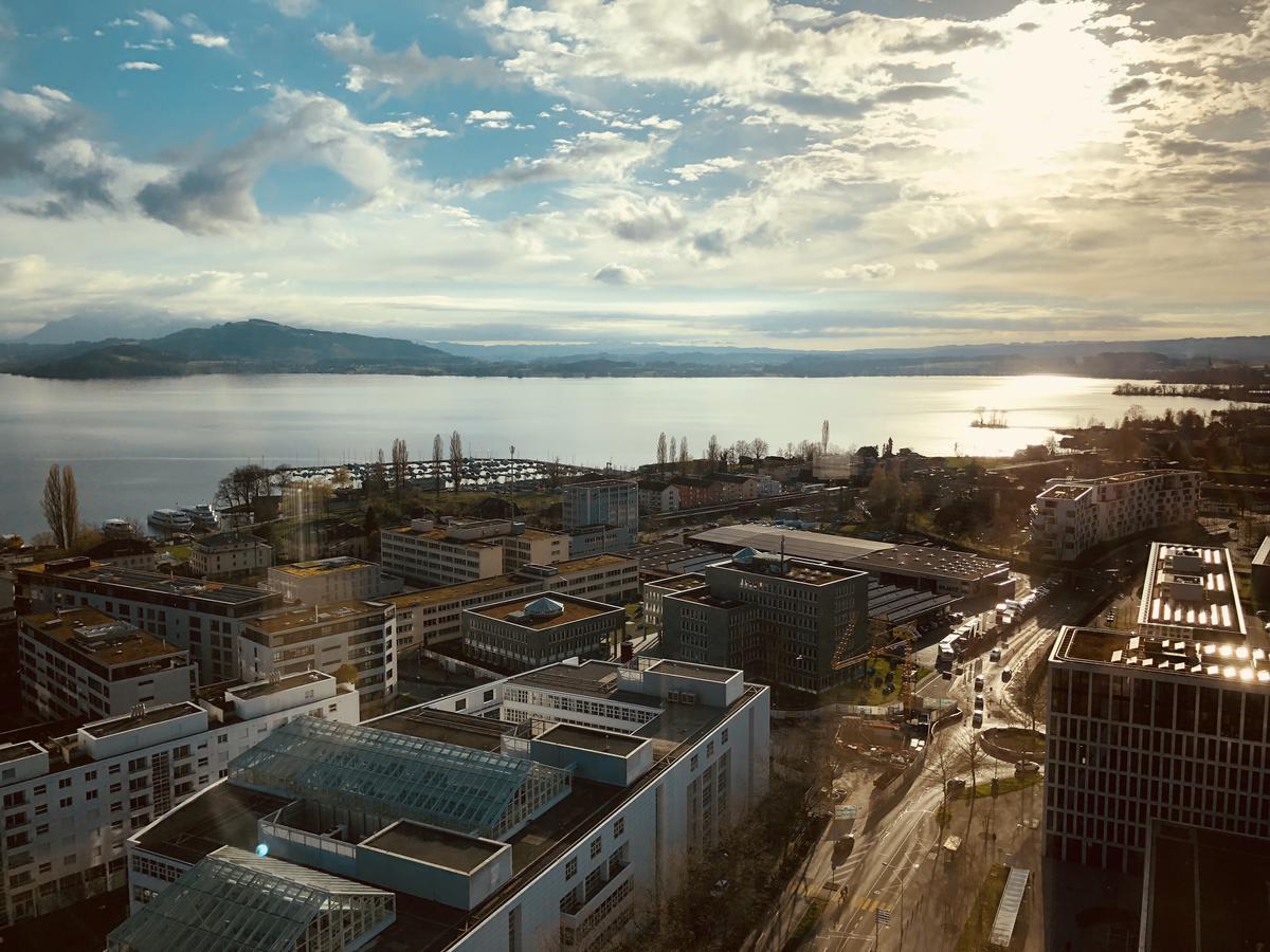 Park Tower City View Apartments Zug Exterior photo
